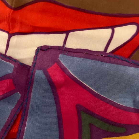 Vintage Peter Max Smile Scarf - Picture 4 of 9